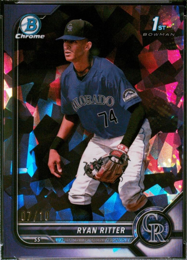 Ryan Ritter [Sapphire Purple Refractor] #BDC-136