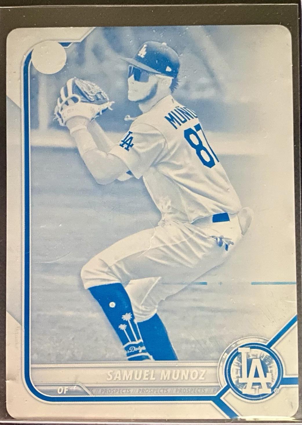 Samuel Munoz [Printing Plate] #BDC-63