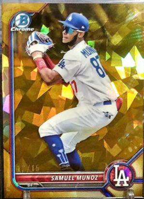 Samuel Munoz [Sapphire Gold Refractor] #BDC-63