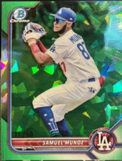 Samuel Munoz [Sapphire Green Refractor] #BDC-63