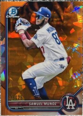 Samuel Munoz [Sapphire Orange Refractor] #BDC-63