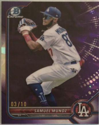 Samuel Munoz [Sapphire Purple Refractor] #BDC-63