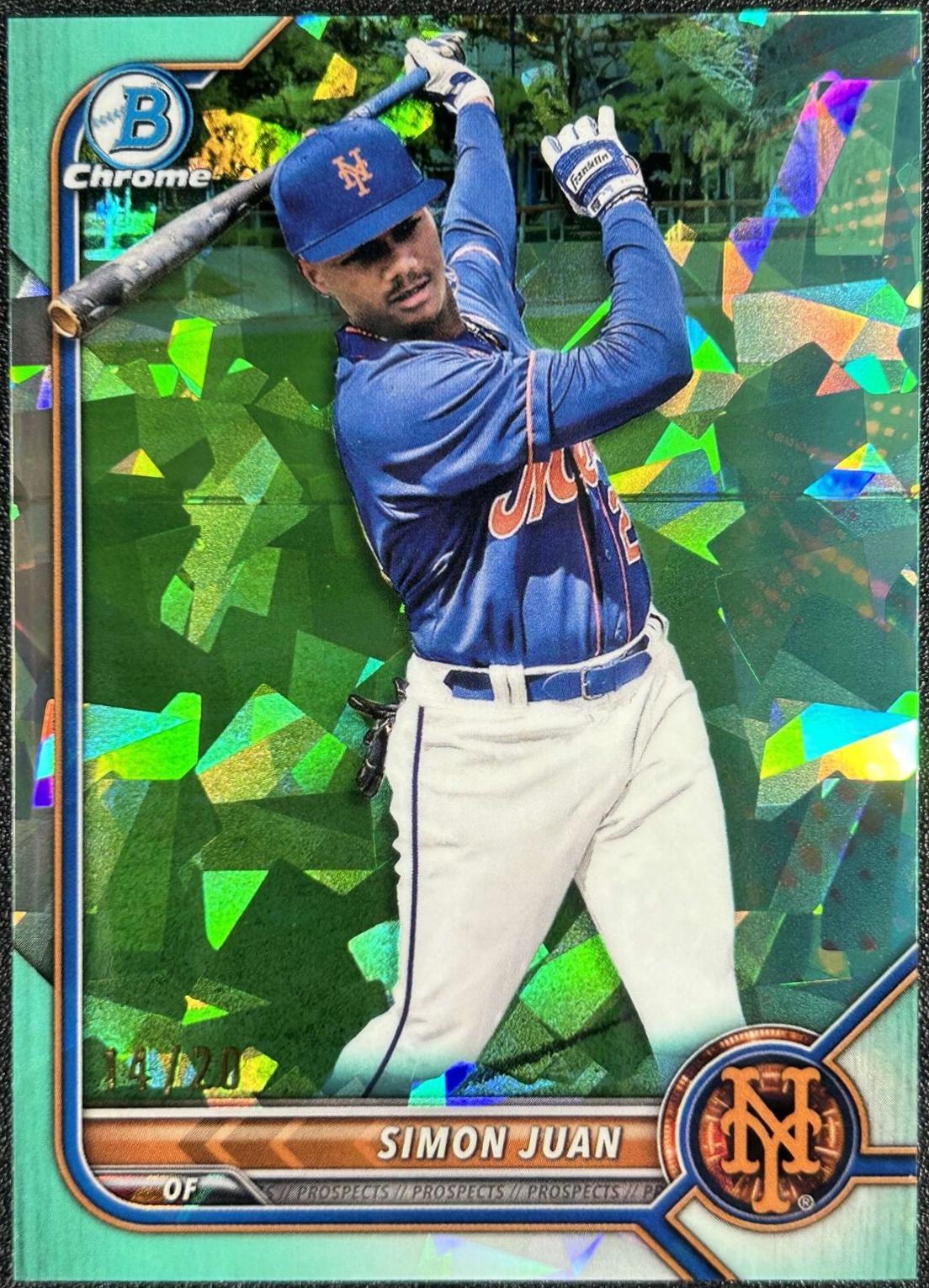 Simon Juan [Sapphire Aqua Refractor] #BDC-52