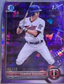 Tanner Schobel [Sapphire Purple Refractor] #BDC-28