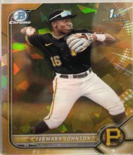 Termarr Johnson [Sapphire Gold Refractor] #BDC-130