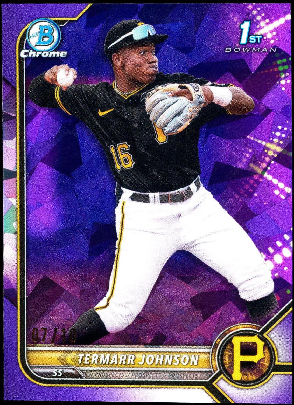 Termarr Johnson [Sapphire Purple Refractor] #BDC-130