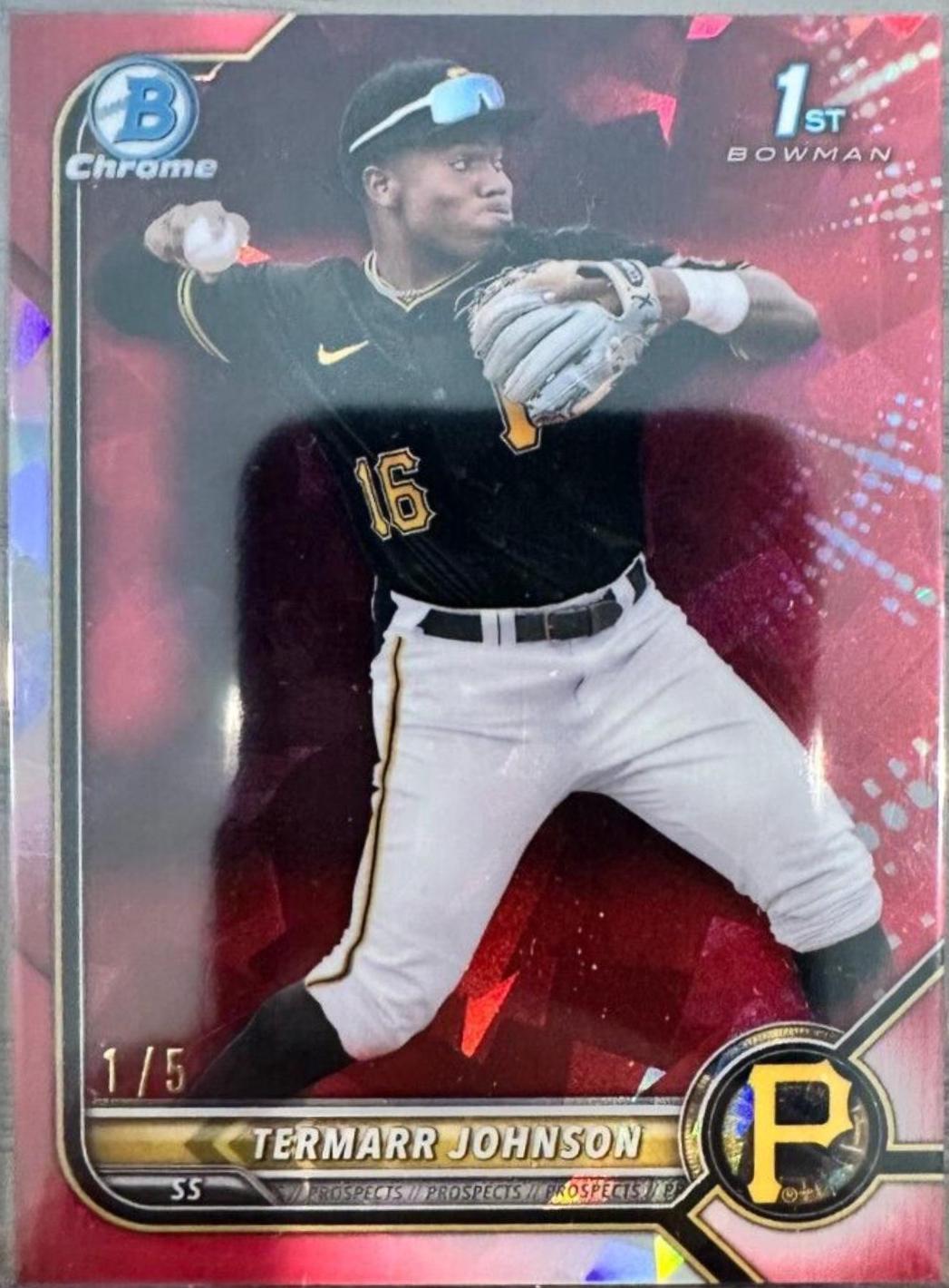 Termarr Johnson [Sapphire Red Refractor] #BDC-130