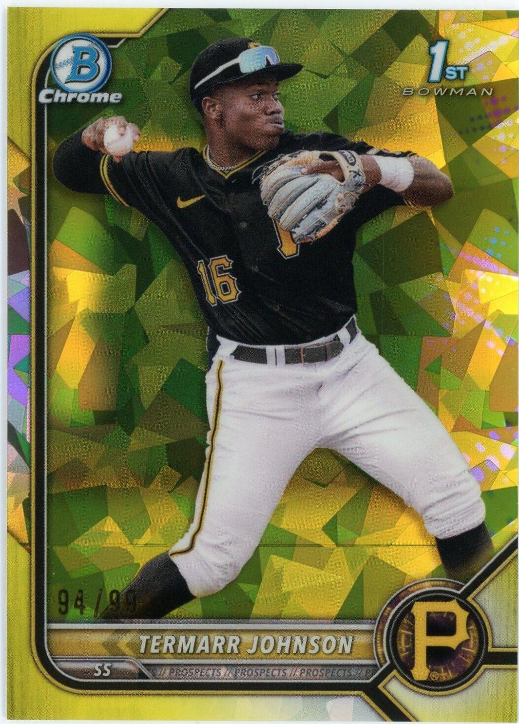 Termarr Johnson [Sapphire Yellow Refractor] #BDC-130