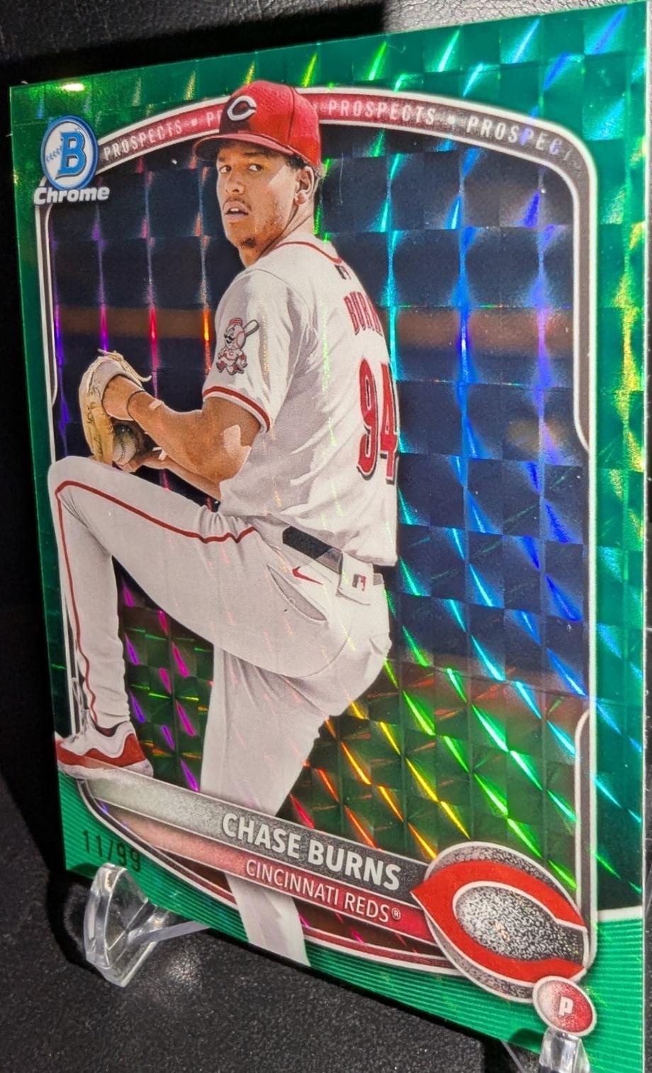 Chase Burns [Green Geometric] #BCP-122