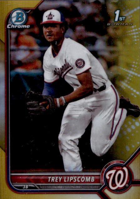 Trey Lipscomb [Gold Refractor] #BDC-197