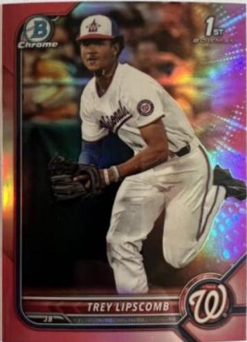 Trey Lipscomb [Red Refractor] #BDC-197