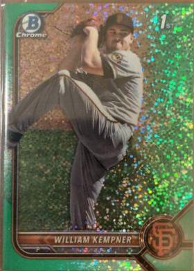 William Kempner [Green Sparkle Refractor] #BDC-3