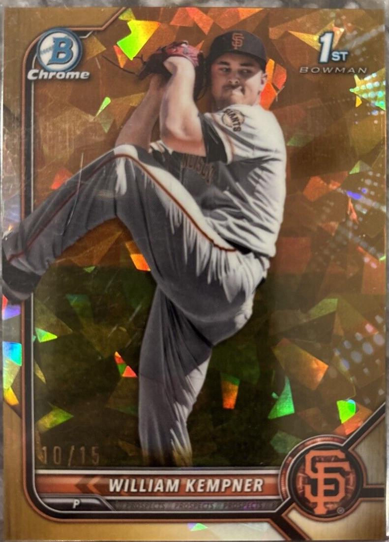 William Kempner [Sapphire Gold Refractor] #BDC-3