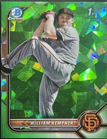 William Kempner [Sapphire Green Refractor] #BDC-3