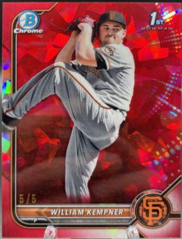 William Kempner [Sapphire Red Refractor] #BDC-3