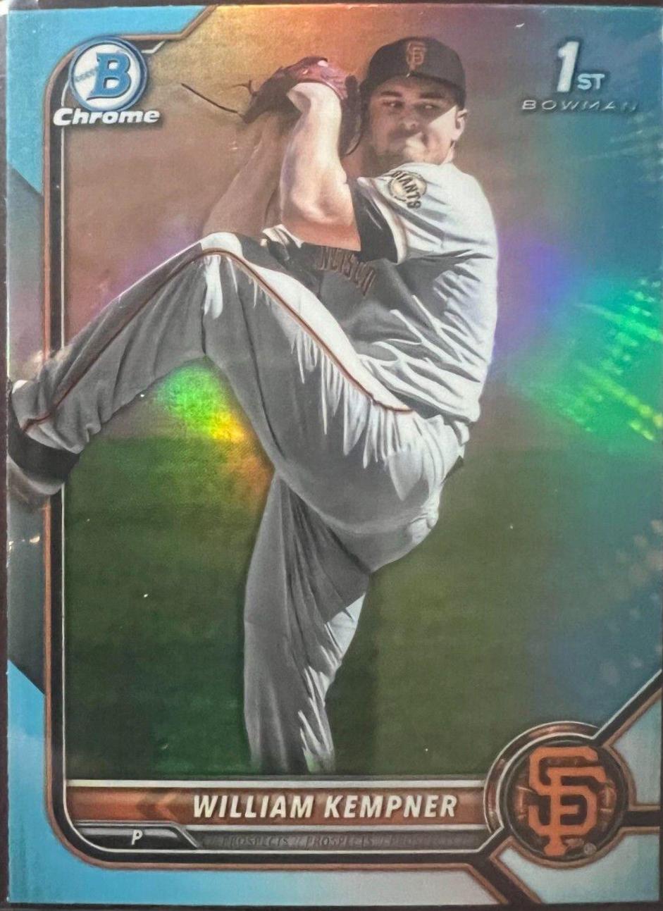 William Kempner [Sky Blue Refractor] #BDC-3