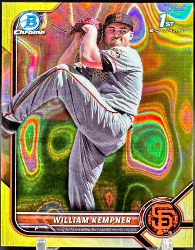 William Kempner [Yellow Lava Refractor] #BDC-3