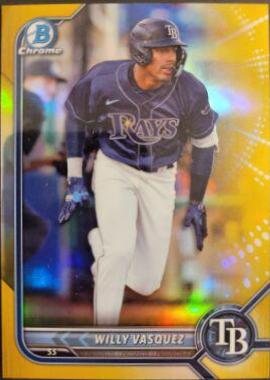 Willy Vasquez [Gold Refractor] #BDC-40