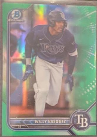 Willy Vasquez [Green Refractor] #BDC-40