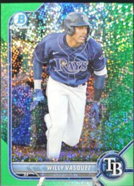 Willy Vasquez [Green Sparkle Refractor] #BDC-40