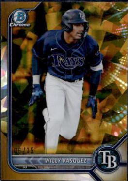 Willy Vasquez [Sapphire Gold Refractor] #BDC-40