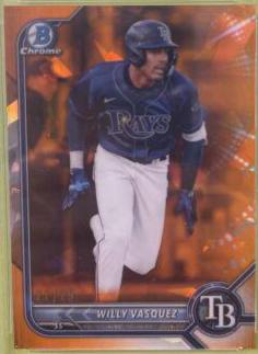 Willy Vasquez [Sapphire Orange Refractor] #BDC-40