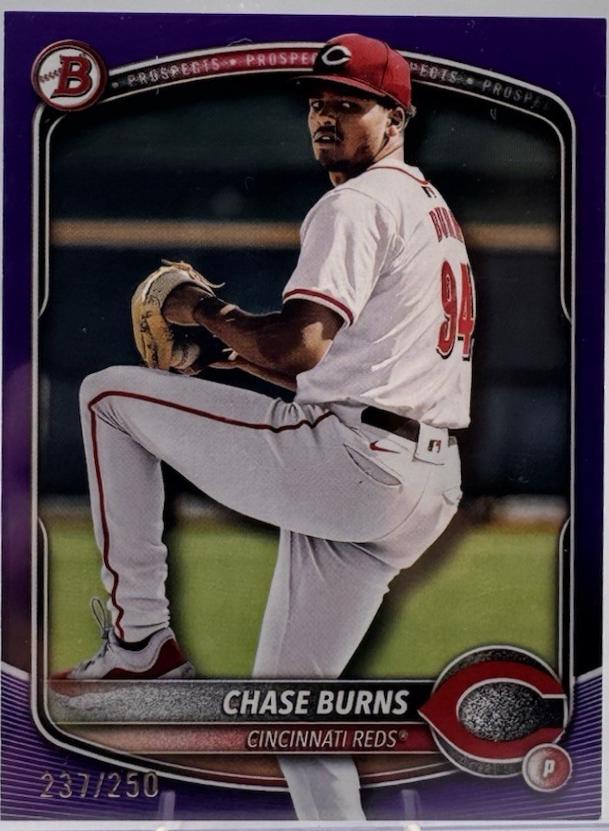 Chase Burns [Purple Pulsar] #BCP-122