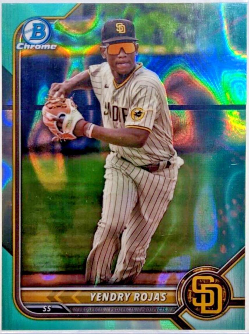 Yendry Rojas [Aqua Lava Refractor] #BDC-2