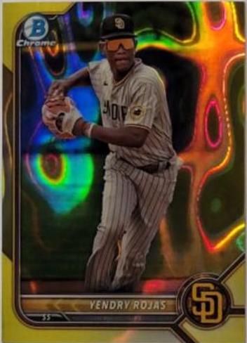 Yendry Rojas [Yellow Lava Refractor] #BDC-2