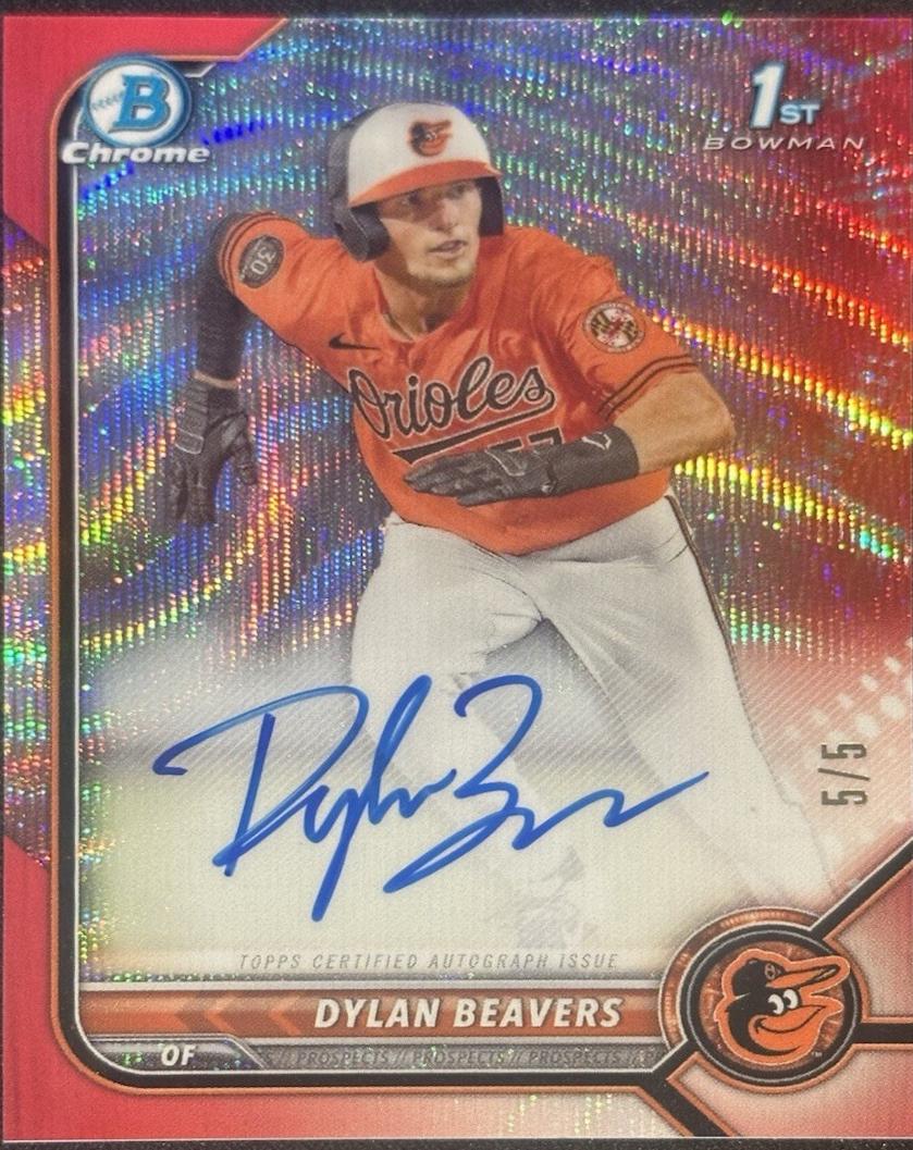 Dylan Beavers [Red Wave] #CDA-DB