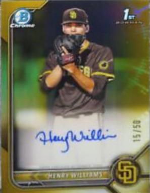 Henry Williams [Gold] #CDA-HW