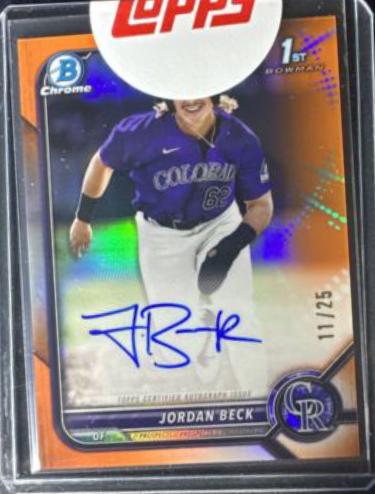 Jordan Beck [Orange] #CDA-JBE
