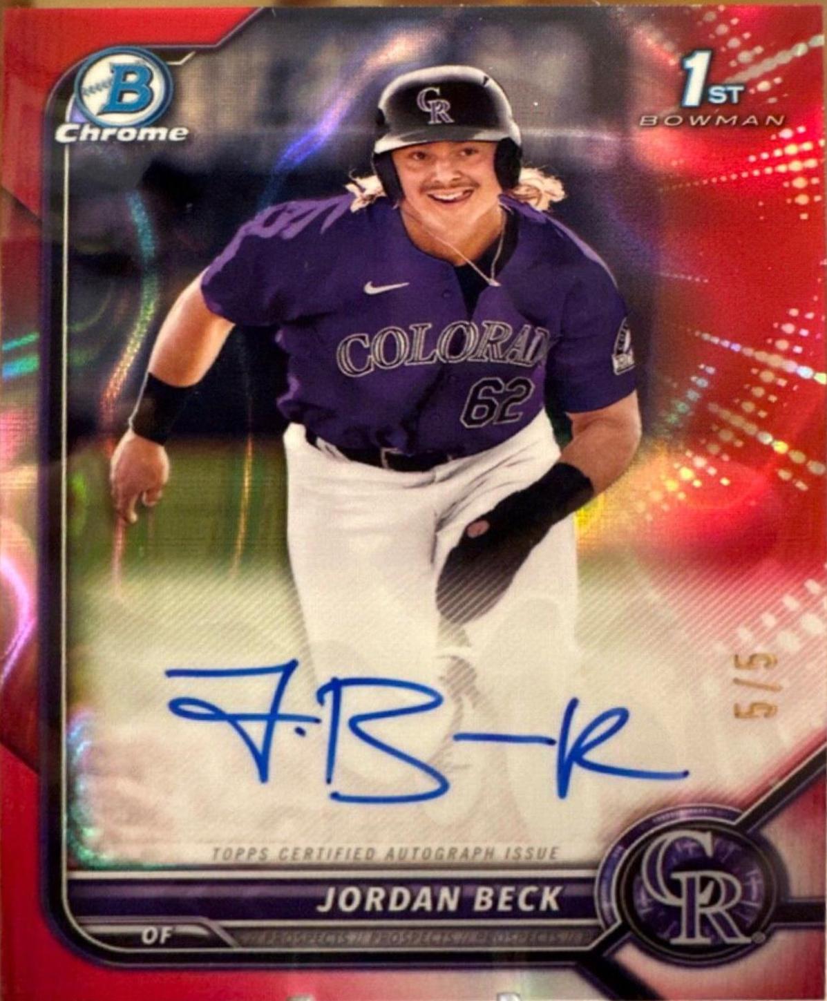 Jordan Beck [Red Lava] #CDA-JBE