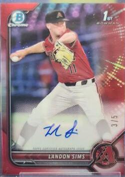 Landon Sims [Red] #CDA-LSS