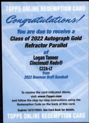 Logan Tanner [Gold] #CDA-LT