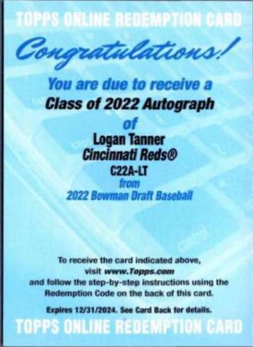 Logan Tanner [Refractor] #CDA-LT