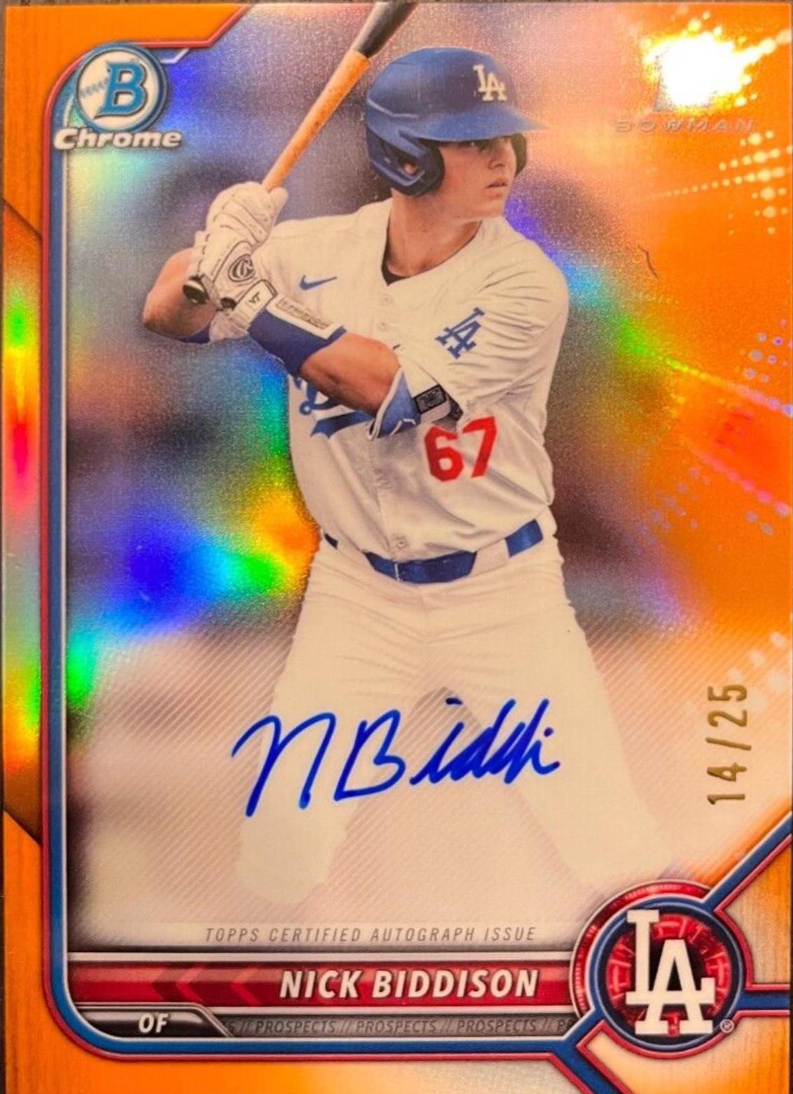 Nick Biddison [Orange] #CDA-NB