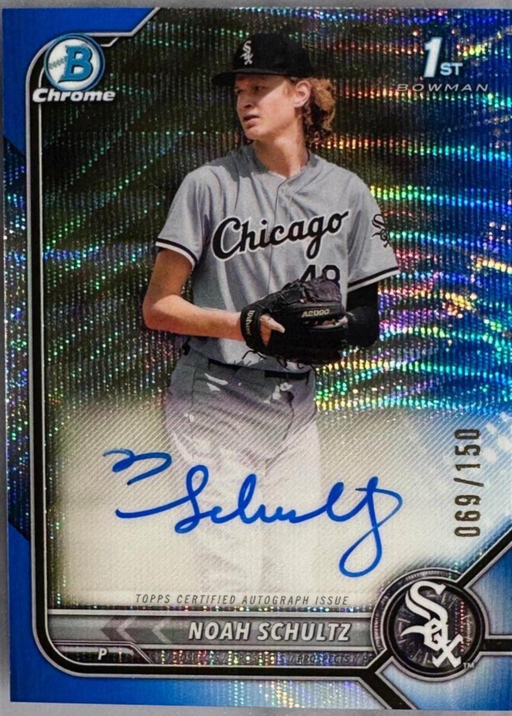 Noah Schultz [Blue Wave] #CDA-NSZ