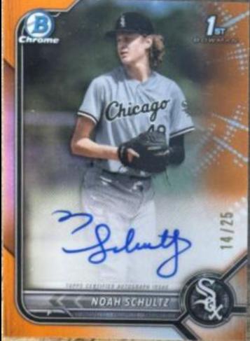 Noah Schultz [Orange] #CDA-NSZ