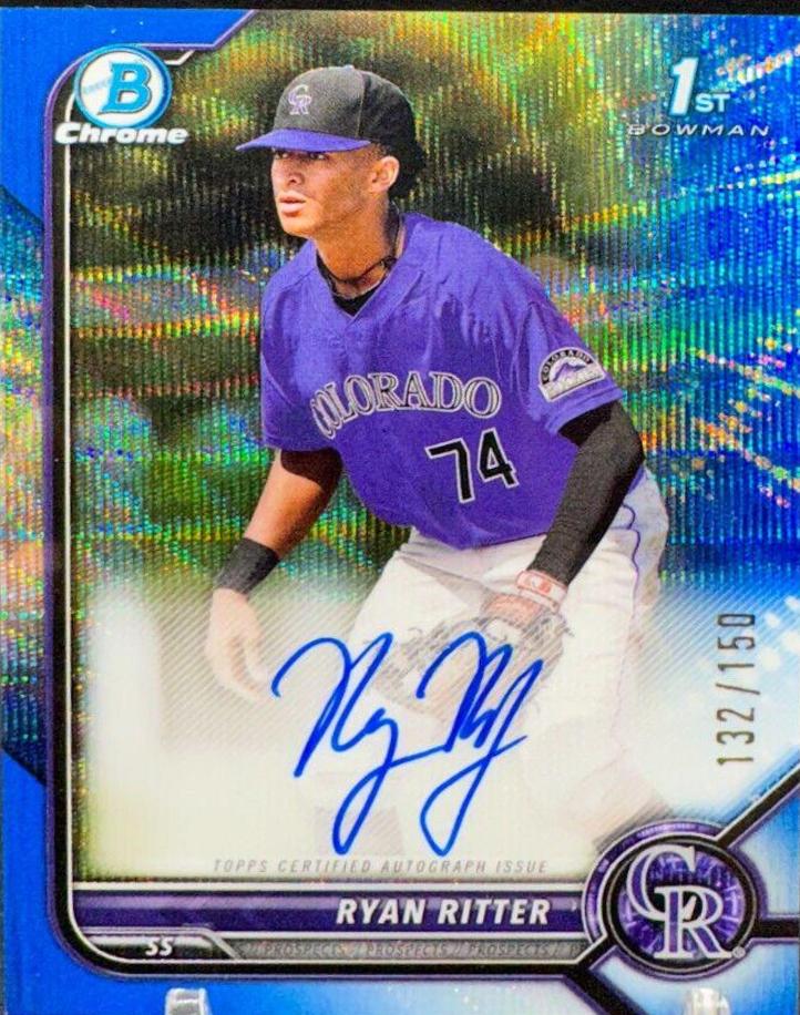 Ryan Ritter [Blue Wave] #CDA-RR