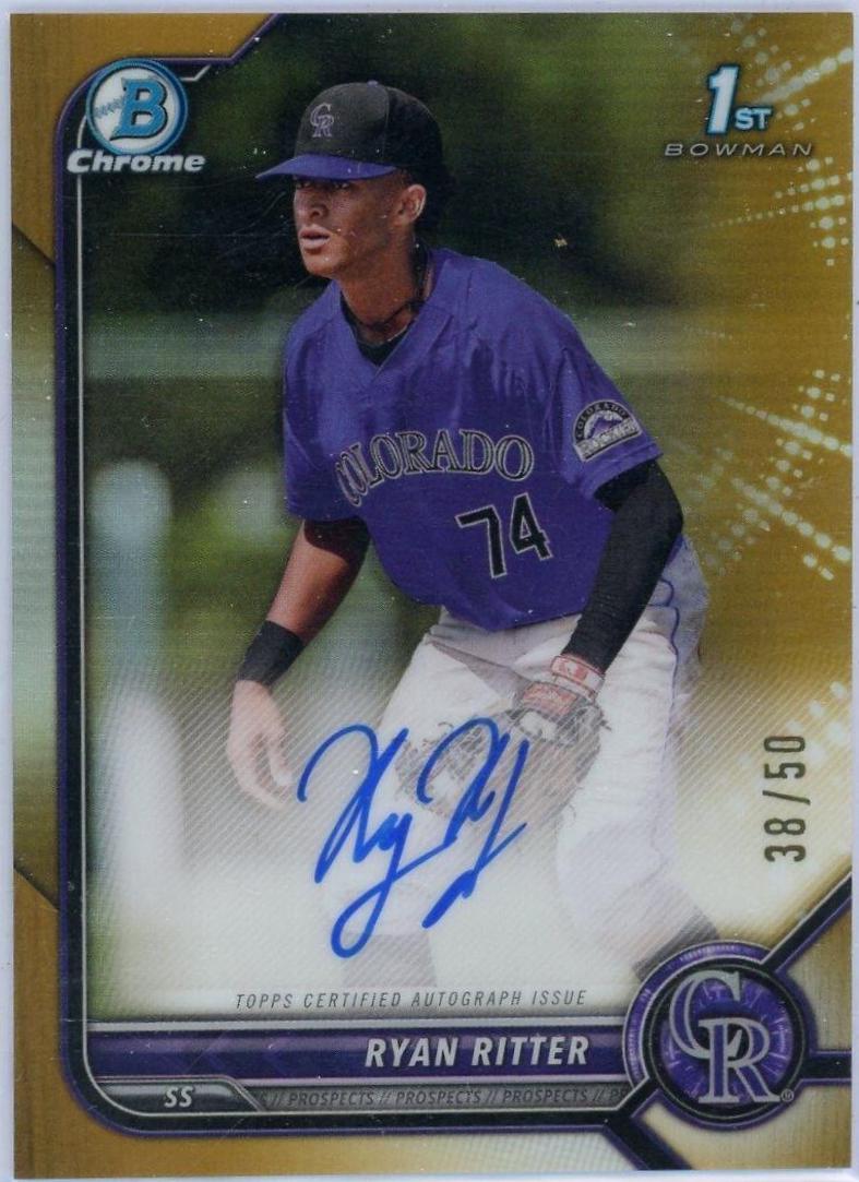 Ryan Ritter [Gold] #CDA-RR