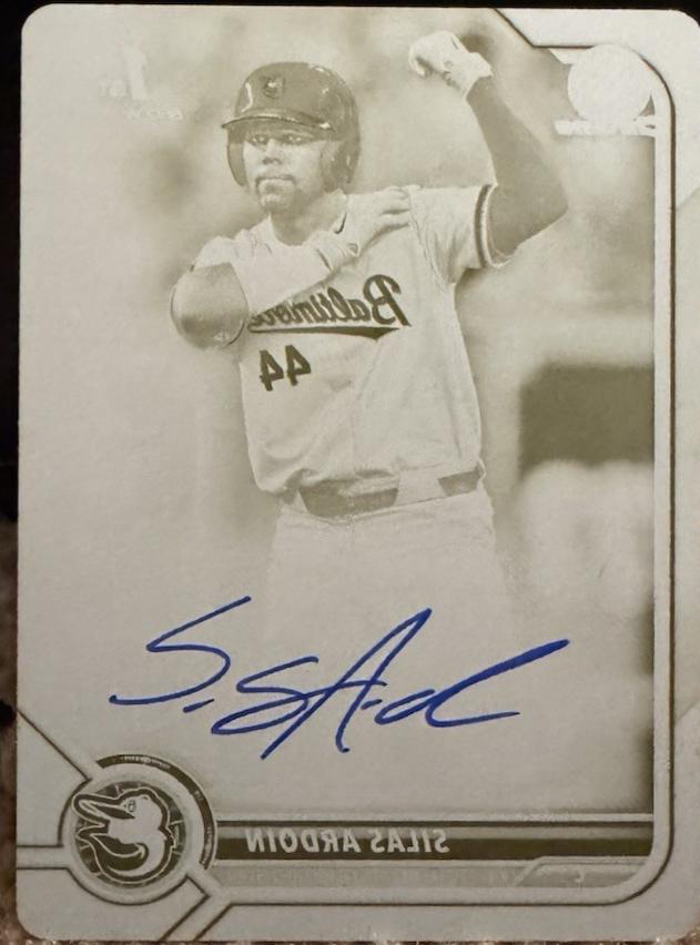 Silas Ardoin [Printing Plate] #CDA-SA