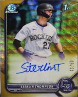 Sterlin Thompson [Gold Wave] #CDA-ST