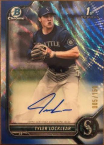 Tyler Locklear [Blue Wave] #CDA-TL