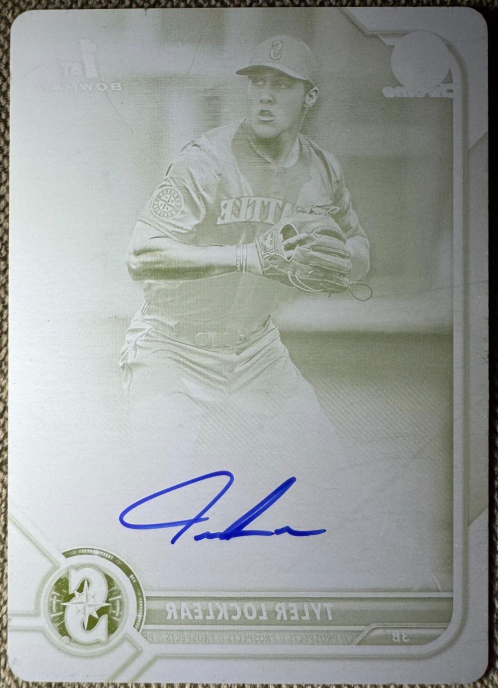 Tyler Locklear [Printing Plate] #CDA-TL