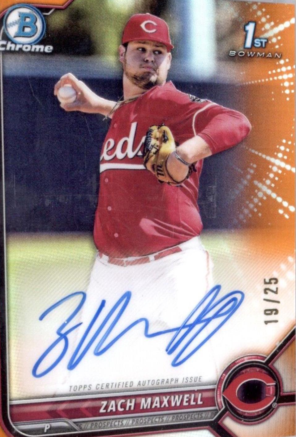 Zach Maxwell [Orange] #CDA-ZM