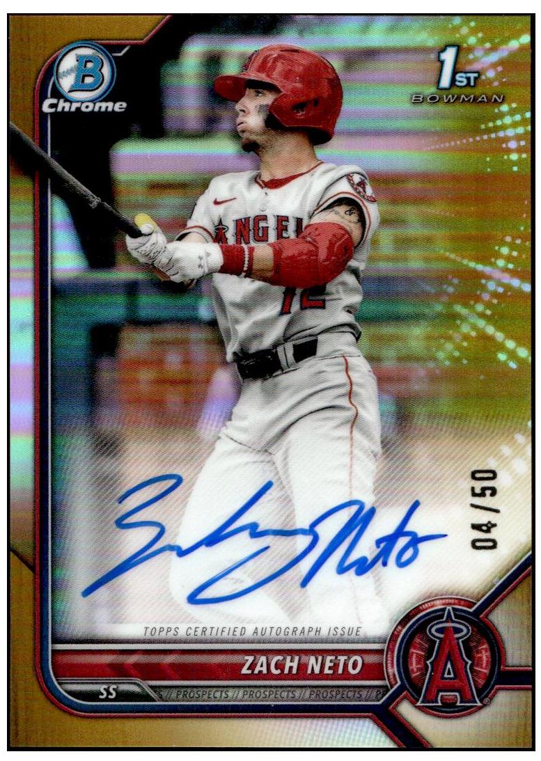 Zach Neto [Gold] #CDA-ZN