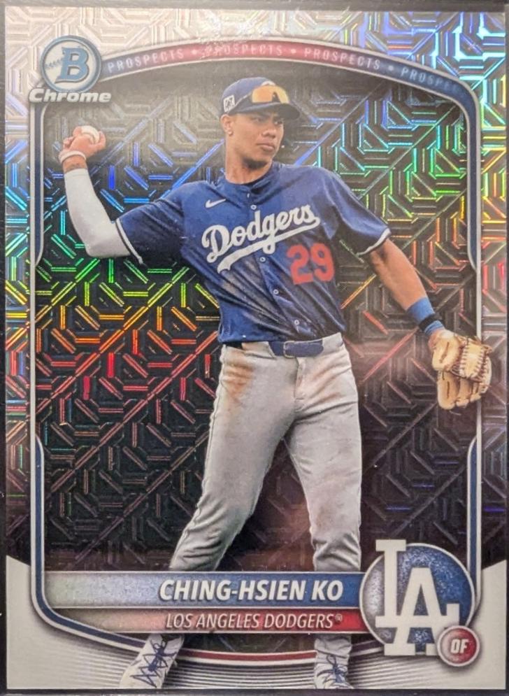 Ching-Hsien Ko [Rose Gold Mojo Mega Refractor Variation] #BCP-224