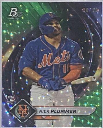 Nick Plummer [Green Icy Foil] #72