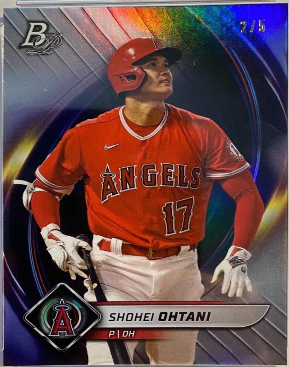 Shohei Ohtani [Red Platinum Bar] #10